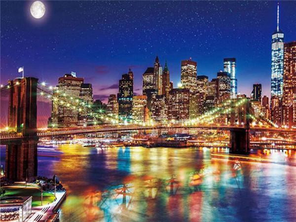 City Night View Paint by Numbers