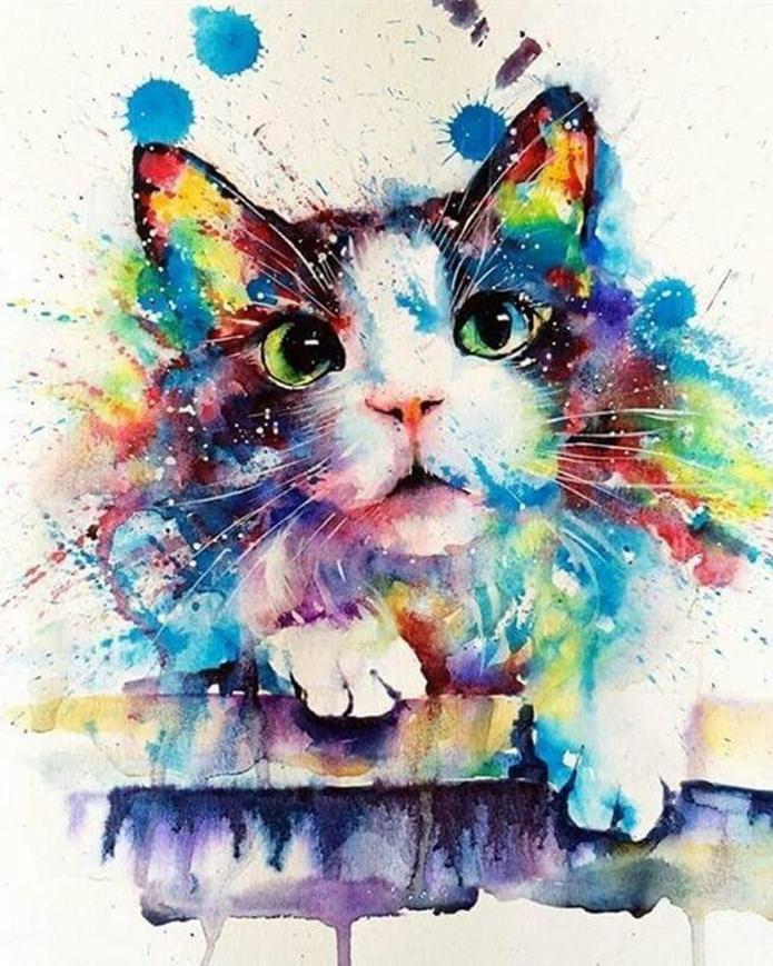 Cute Cat Paint by Numbers