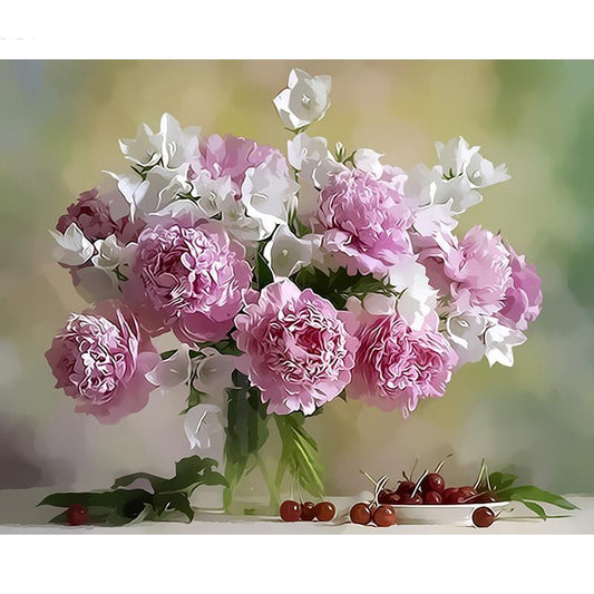 Peindre un bouquet par numéros