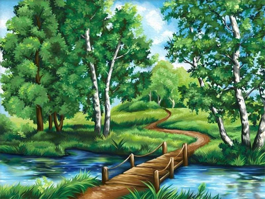 Pont  Peinture par numéros