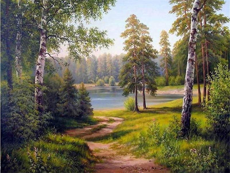 Forêt   Peindre par numéros