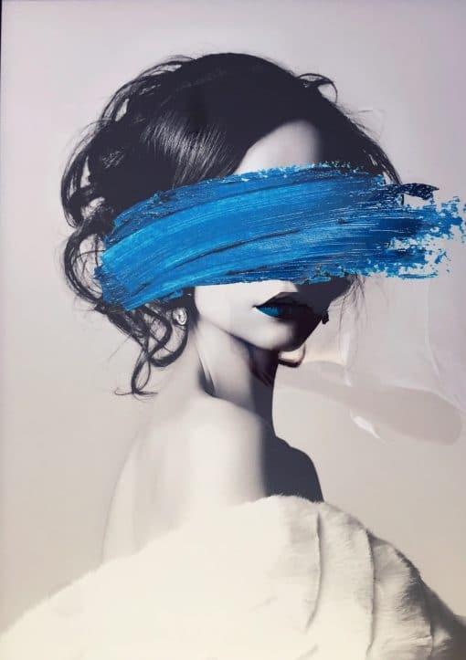Masked Woman Paint by Numbers