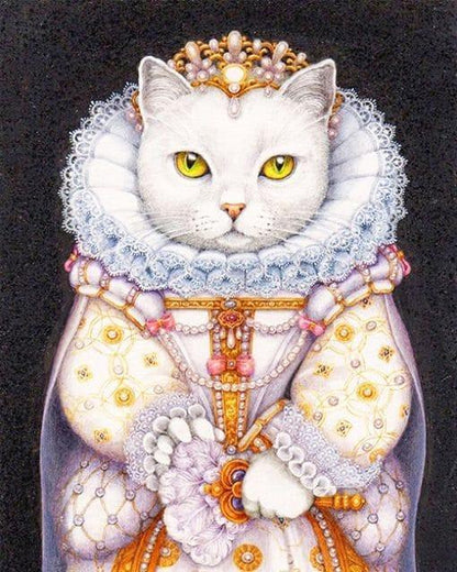 Le Roi des Chats Peinture par Numéros