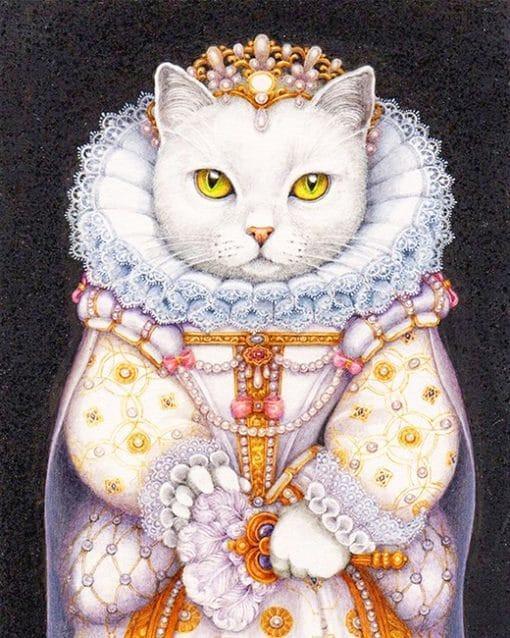 Cat King Paint by Numbers