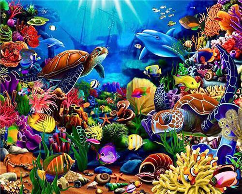 Finding Dory Paint by Number