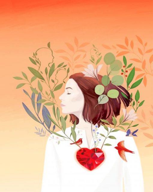 Peinture par numéros pour femmes