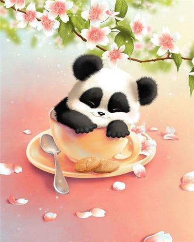 Panda – Peinture par numéros