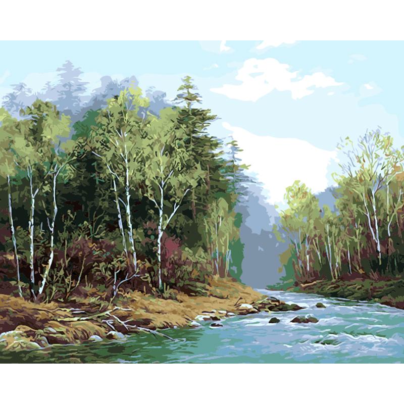 Forêt Peindre par numéros