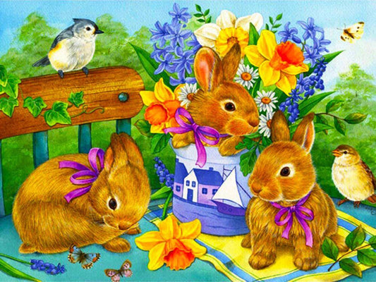 Rabbit Paint by Numbers