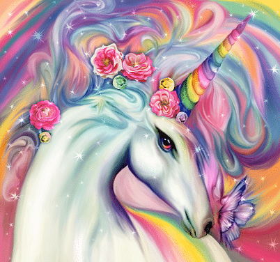 Colorful Unicorn Paint by Number