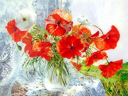 Vase Paint by Numbers