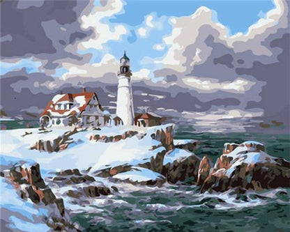 Lighthouse Paint by Numbers