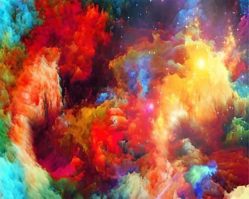 Fumée colorée • Peinture par numéros