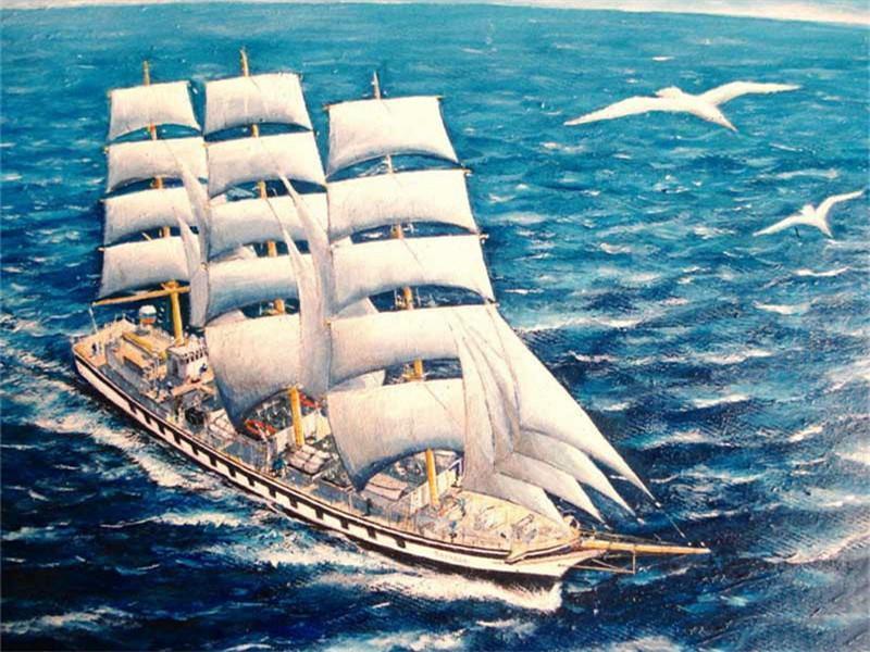 Voilier - Peinture par numéros