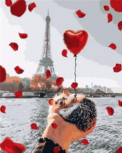 Tour Eiffel Peinture par Numéros