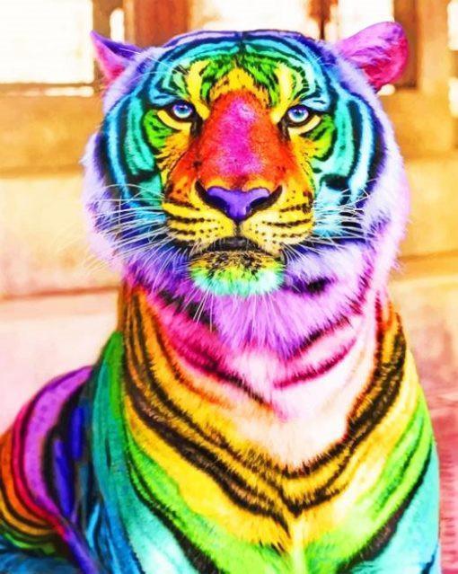 Couleur Tigre Peinture par Numéros