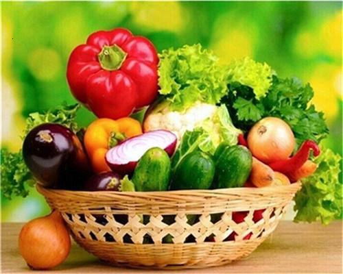 Fruits et légumes  Peinture par numéros
