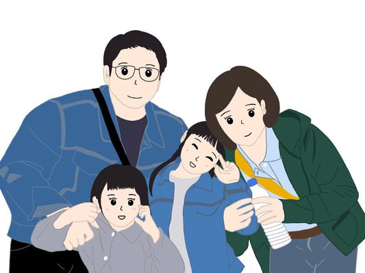 Famille   Peinture par numéros