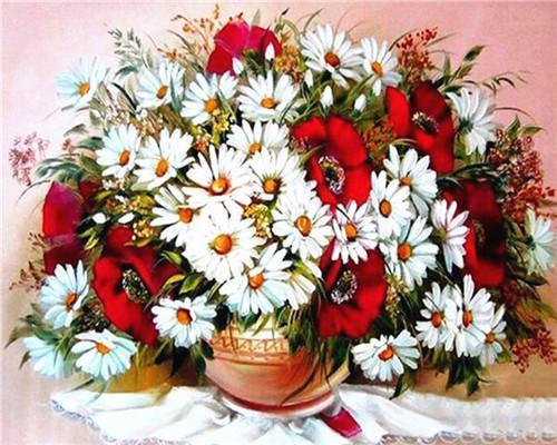 Vase Paint by Numbers