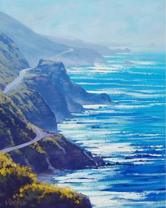 Mountains Paint by Numbers