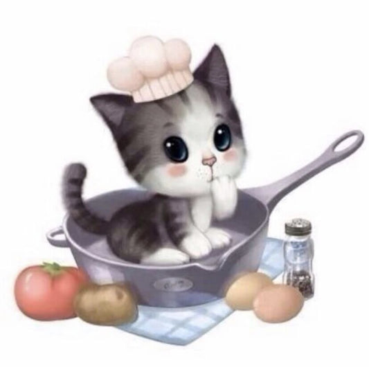Chat Peinture par Numéros