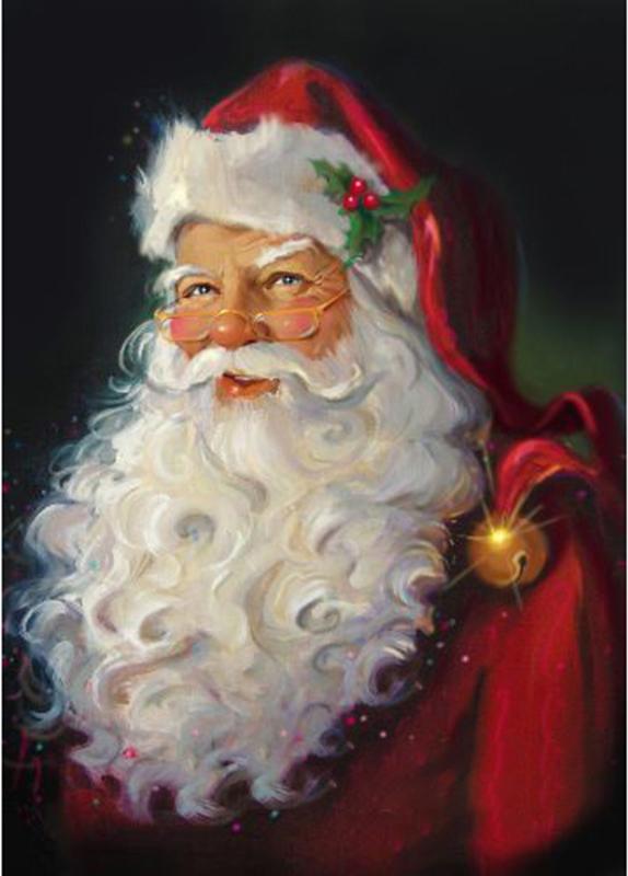 Père Noël en Peinture par Numéros