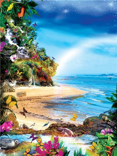 Beach   Paint by Numbers