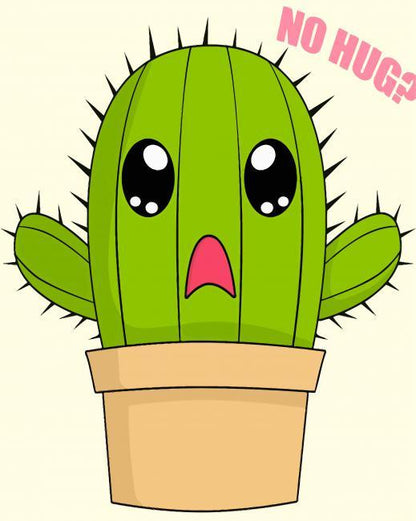 Cactus  Peinture par numéros